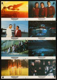 5g372 STAR TREK IV set 3 German LC poster '87 cool images of Leonard Nimoy & William Shatner!