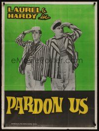 5g019 PARDON US Indian R60s convicts Stan Laurel & Oliver Hardy classic!