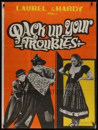 5g022 SWISS MISS Indian R60s Stan Laurel & Oliver Hardy, Hal Roach, Pack Up Your Troubles!