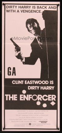 5g475 ENFORCER New Zealand daybill '76 Clint Eastwood as Dirty Harry is back with a vengeance!