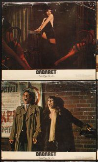 5g819 CABARET 6 French LCs '72 Liza Minnelli sings & dances in Nazi Germany, directed by Bob Fosse!