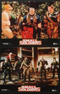 5g773 SMALL SOLDIERS 11 French LCs '98 CG cartoon directed by Joe Dante!