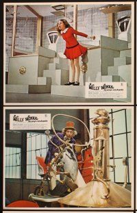 5g766 WILLY WONKA & THE CHOCOLATE FACTORY 12 French LCs '71 Gene Wilder, wonderful images!