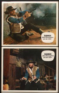 5g858 BRUTE & THE BEAST 18 German LCs '66 Lucio Fulci, Franco Nero, spaghetti western!