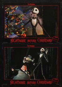 5g882 NIGHTMARE BEFORE CHRISTMAS 13 German LCs '94 Tim Burton, Disney, Halloween horror images!