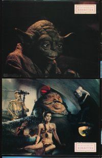 5g847 RETURN OF THE JEDI 22 French LCs '83 George Lucas classic, all the best different images!