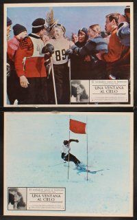 5g967 OTHER SIDE OF THE MOUNTAIN 8 Mexican LCs '75 paralyzed skier Marilyn Hassett & Beau Bridges!