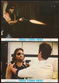 5g700 ESCAPE FROM NEW YORK 8 Yugoslavian LC '81 John Carpenter, Kurt Russell, Lee Van Cleef