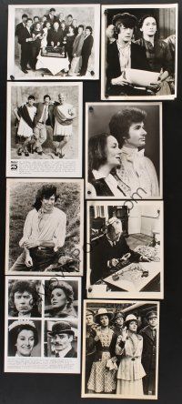 5h019 LOT OF 26 PBS MASTERPIECE THEATRE 8X10 BLACK & WHITE TV STILLS '70s-90s great images!