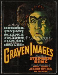 5h143 GRAVEN IMAGES first edition hardcover book '92 the best of horror, fantasy & sci-fi film art!