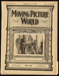 5h040 MOVING PICTURE WORLD exhibitor magazine September 27, 1913 Lubin, Selig, Vitagraph, Essanay
