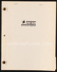 5h213 FLINTSTONES first draft script March 20, 1990, screenplay by Peter Martin Wortmann & Conte!