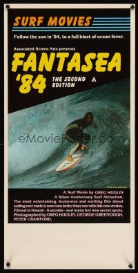 5j100 FANTASEA '84 Aust daybill '84 great close up surfing photo, a blast of ocean fever!
