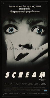 5j115 SCREAM Aust daybill '96 directed by Wes Craven, David Arquette, Neve Campbell!