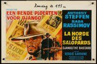 5j369 DJANGO THE BASTARD Belgian '69 Sergio Garrone spaghetti western, Anthony Steffen!