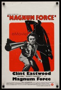 5j415 MAGNUM FORCE Belgian '73 Clint Eastwood is Dirty Harry pointing his huge gun!