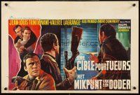 5j417 MAN TO KILL Belgian '67 Un homme a abattre, Jean-Louis Trintignant, Valerie Lagrange!