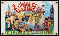 5j446 SERGEANT DEADHEAD Belgian '65 Frankie Avalon, Deborah Walley, Buster Keaton!