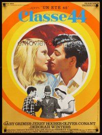5j659 CLASS OF '44 French 23x32 '73 Gary Grimes, Jerry Houser, great close-up romantic artwork!