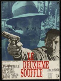 5j746 SECOND BREATH French 23x32 '66 Jean-Pierre Melville's Le Deuxieme Souffle, Lino Ventura!