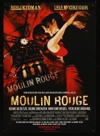 5j299 MOULIN ROUGE German '01 sexy Nicole Kidman, Ewan McGregor, This story is about love!