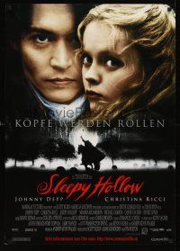 5j316 SLEEPY HOLLOW German '99 directed by Tim Burton, Johnny Depp & Christina Ricci!