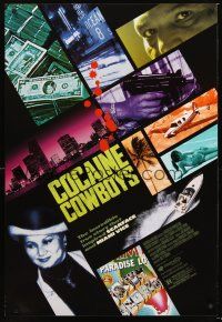 5k139 COCAINE COWBOYS 1sh '06 Billy Corbin drug documentary, Miami history!