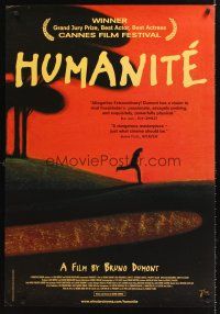 5k315 HUMANITE 1sh '99 Bruno Dumont's L'Humanite, cool art by Lorenzo Mattotti!