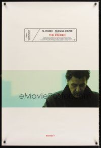 5k369 INSIDER advance DS 1sh '99 Michael Mann, cool close-up of Al Pacino!