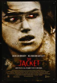 5k396 JACKET DS 1sh '05 creepy close-up of red-eyed Keira Knightly!