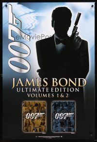 5k410 JAMES BOND ULTIMATE EDITION video 1sh '06 all the greats, volumes 1 & 2, cool image!
