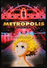 5k560 OSAMU TEZUKA'S METROPOLIS 1sh '01 Rintaro anime written by Osamu Tezuka!