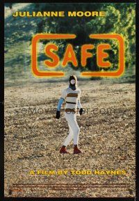 5k622 SAFE 1sh '95 Todd Haynes, Julianne Moore, strange image!