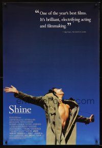 5k643 SHINE 1sh '96 Armin Mueller-Stahl, Geoffrey Rush, Noah Taylor!