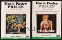 5m014 LOT OF 2 MOVIE POSTER PRICES BOOKS '04 over 33,000 combined values & descriptions!