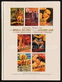 5m173 POSTER ART FROM THE GOLDEN AGE OF MEXICAN CINEMA signed 1st edition Mexican hardcover book '97