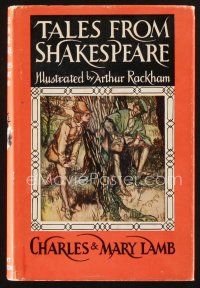 5m179 TALES FROM SHAKESPEARE Dent edition English hardcover book '72 Illustrated by Arthur Rackham!