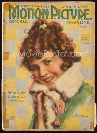 5m102 MOTION PICTURE magazine October 1918 great art of smiling Ruth Roland by Leo Sielke Jr.!