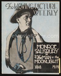 5m063 MOVING PICTURE WEEKLY exhibitor magazine July 26, 1919 Tad's Cat toon, Elmo Lincoln, Corbett