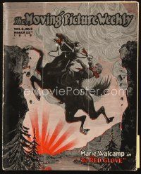 5m061 MOVING PICTURE WEEKLY exhibitor magazine March 22, 1919 pretty Gymbelles & Boneheads!