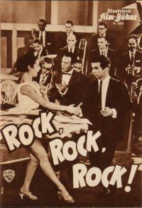 5m253 ROCK ROCK ROCK German program '57 Alan Freed, Chuck Berry, Bo Diddley, different images!