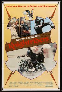 5p518 KNIGHTRIDERS int'l 1sh '81 George A. Romero, Ed Harris, medieval motorcycle jousting!