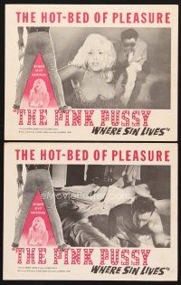 5r999 PINK PUSSY 2 LCs '63 hot bed of pleasure where sin lives, stripped of all inhibitions!