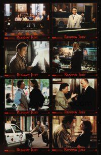 5r454 RUNAWAY JURY 8 LCs '03 John Cusack, Gene Hackman, Dustin Hoffman, Rachel Weisz