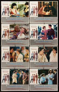 5r496 SIXTEEN CANDLES 8 LCs '84 Molly Ringwald, Anthony Michael Hall, John Hughes directed!