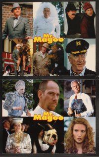 5r739 MR MAGOO 7 color 11x14 stills '97 Leslie Nielsen in the title role, Walt Disney