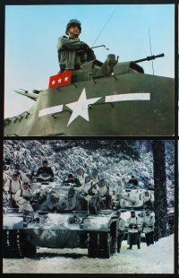 5r004 PATTON 14 color ItalUS 11x14 stills '70 General George C. Scott military World War II classic!