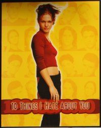 5r823 10 THINGS I HATE ABOUT YOU 5 LCs '99 Julia Stiles, Heath Ledger, modern Taming of the Shrew!