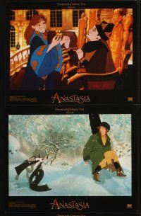 5r010 ANASTASIA 10 LCs '97 Don Bluth cartoon about the missing Russian princess!