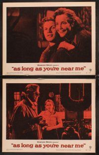 5r068 AS LONG AS YOU'RE NEAR ME 8 LCs '56 Maria Schell strangely lived her love-life twice!